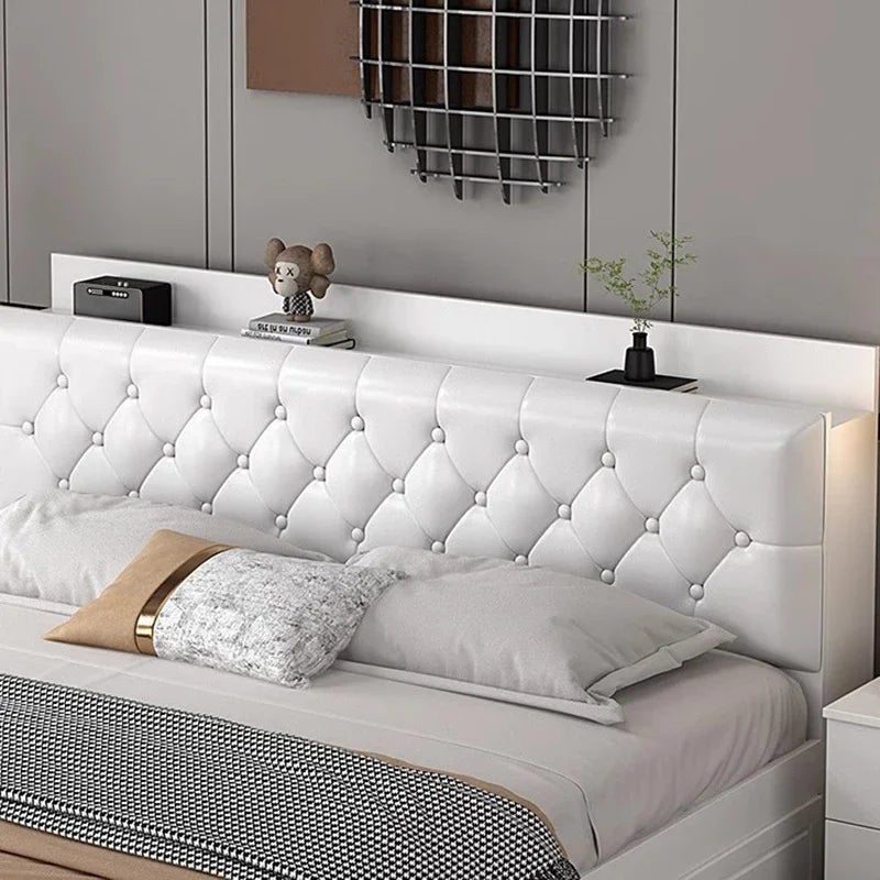 Modern Luxury Lounge Bed Frame With Storage