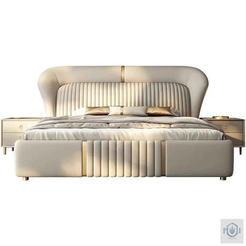 Luxurious Modern Italian Style Bed Frame