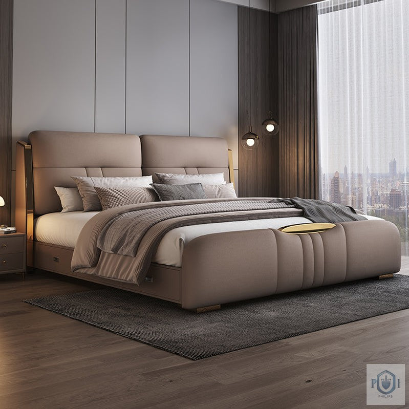 Luxurious Korean Style Bed Frame Made Quality Material