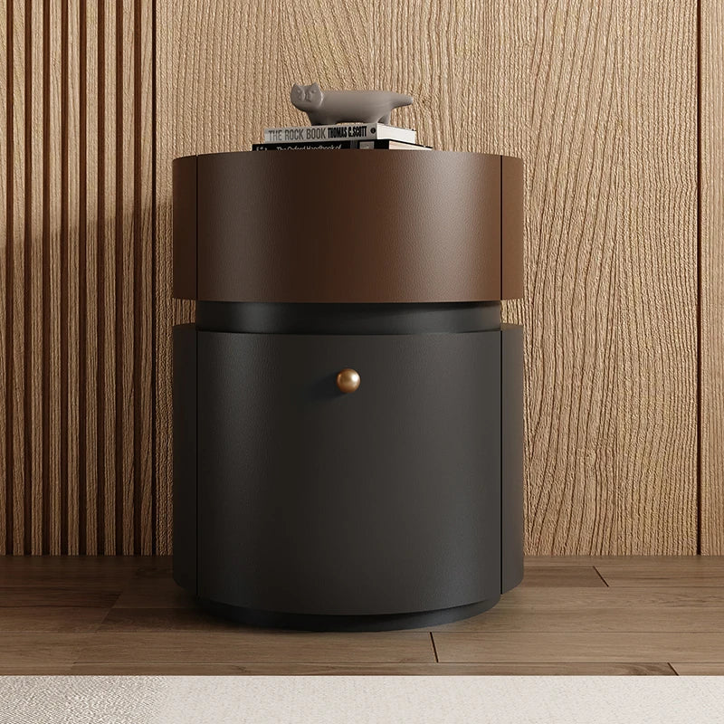 Aesthetic Modern Bed Side Table Storage