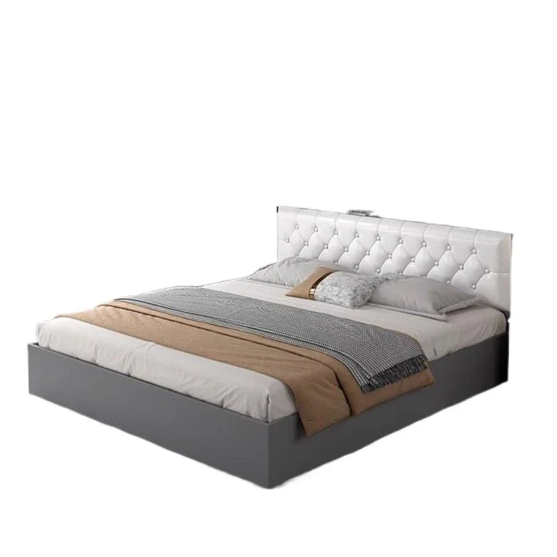 Modern Luxury Lounge Bed Frame With Storage