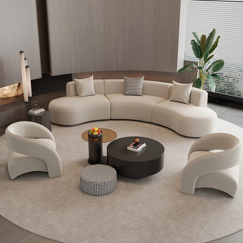 Philips Modern Minimalist Sofa Set Minimalist Individual Curved Detail