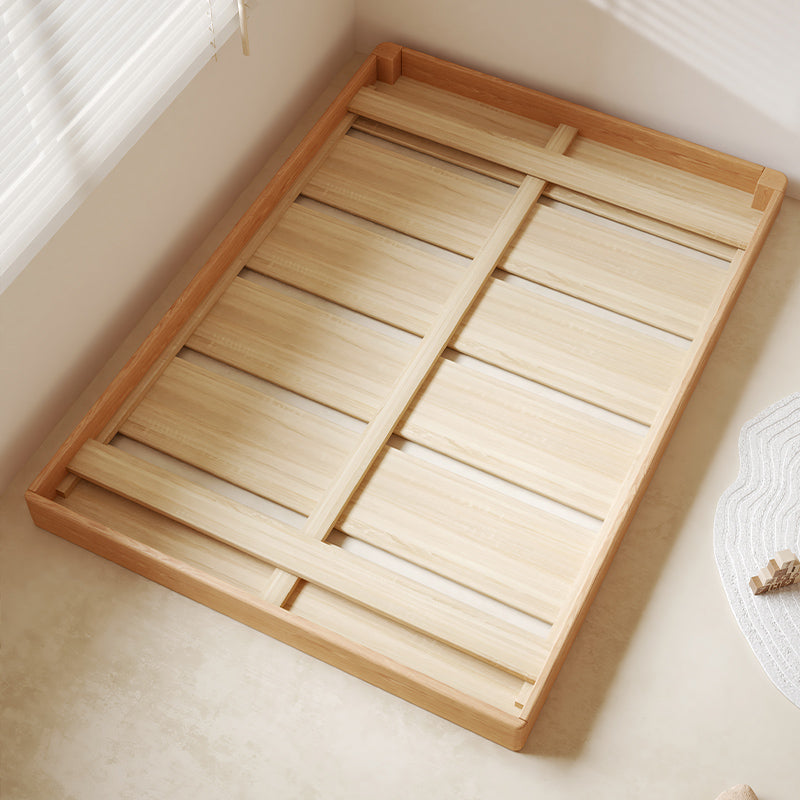 Minimalist Korean Style Wood Double Bed Frame
