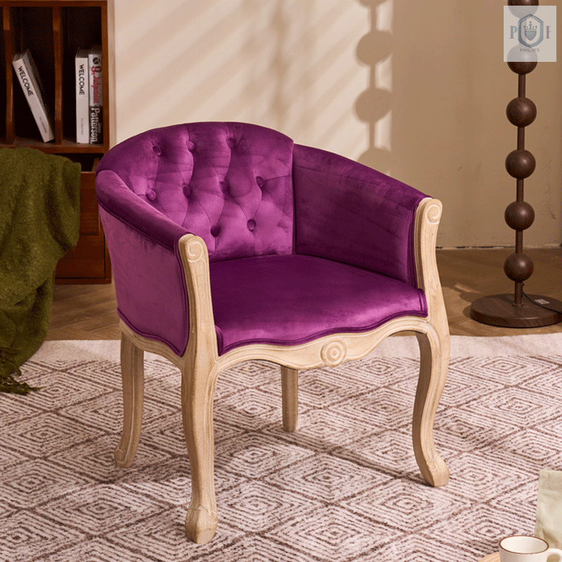 Vintage Sofa Chair Made With Solid Wood