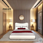 Modern upholstered bed