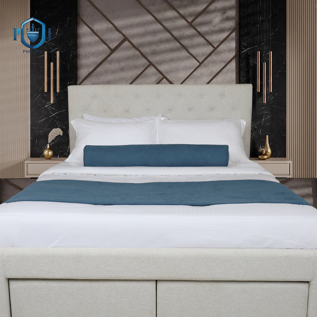 Luxury Elegant Double Beds Frame Wood