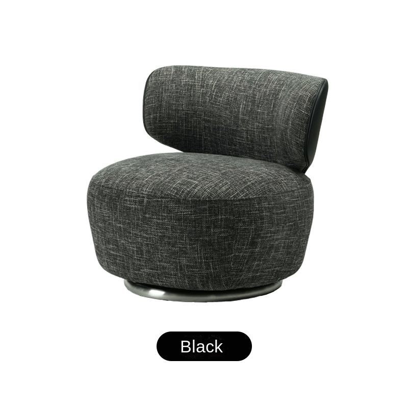 Advanced Single Swivel Chair Lazy Leisure Chair New Sofa Living Room Balcony Bedroom Single Seat Personality Fabric Chair