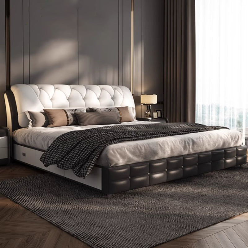 Tufted Luxury  Modern Bed Frame