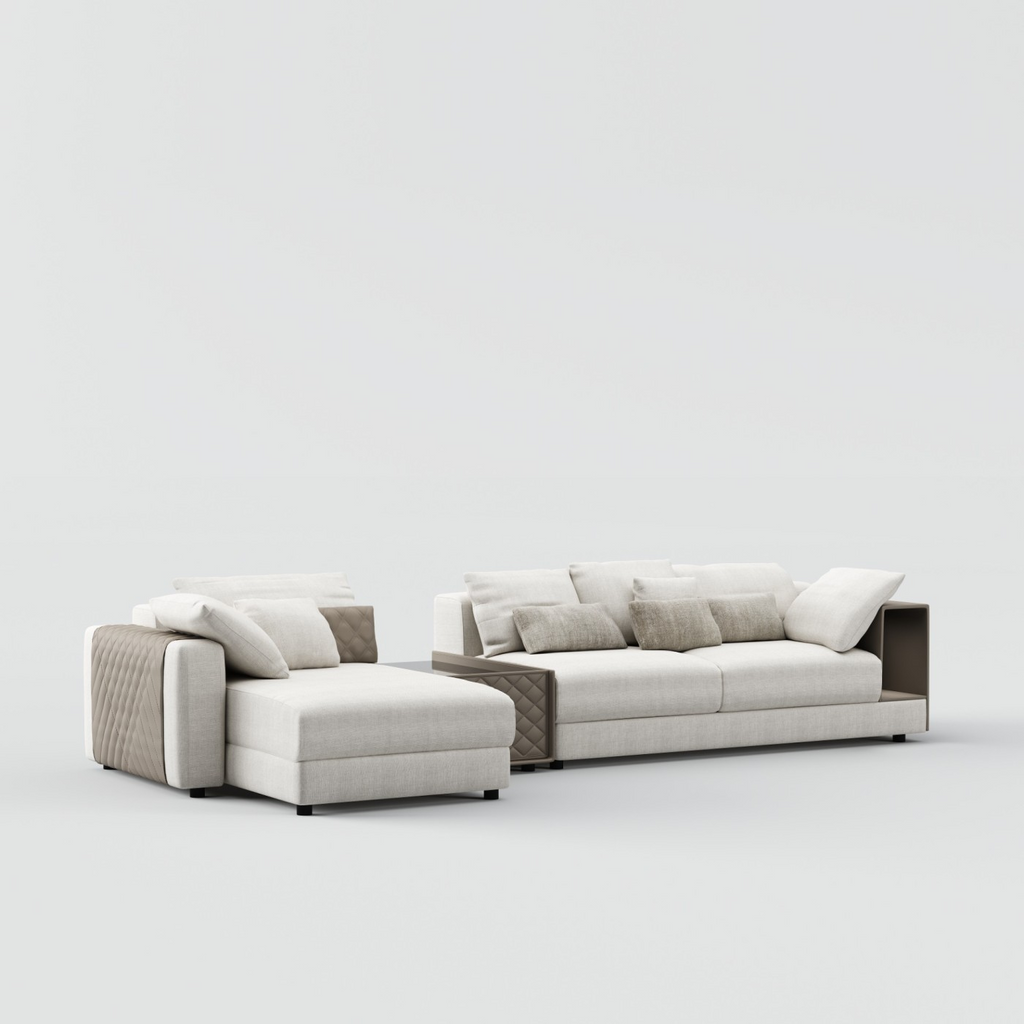 Philips Modern Left Corner Sofa Set