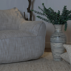 Premium Big Hug Linen Lounge Couch