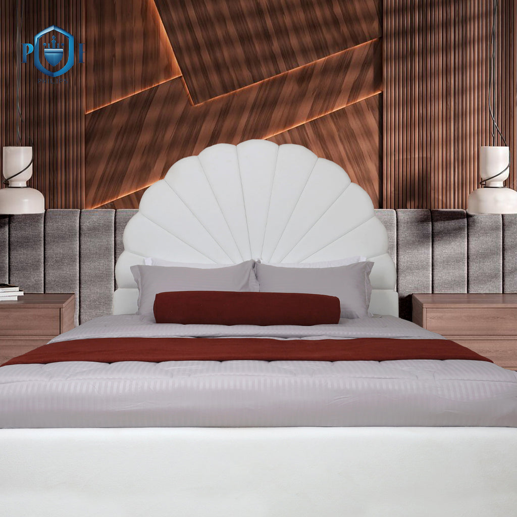 Luxury Elegant Double Beds Frame Wood