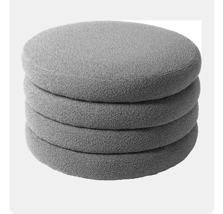 Italian Style Multifunctional Stools with Simple Storage