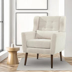 Accent Chairs Set of 2 for Living Room Soft Padded Made With Fabric Material