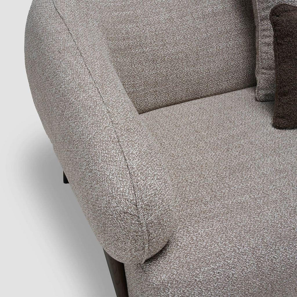 Madel Luxury And Sleek Style 2-Seater Sofa Fully Upholstered