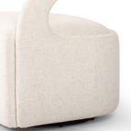 Hawkins Swivel Couch 360 Degrees Made With Fabric