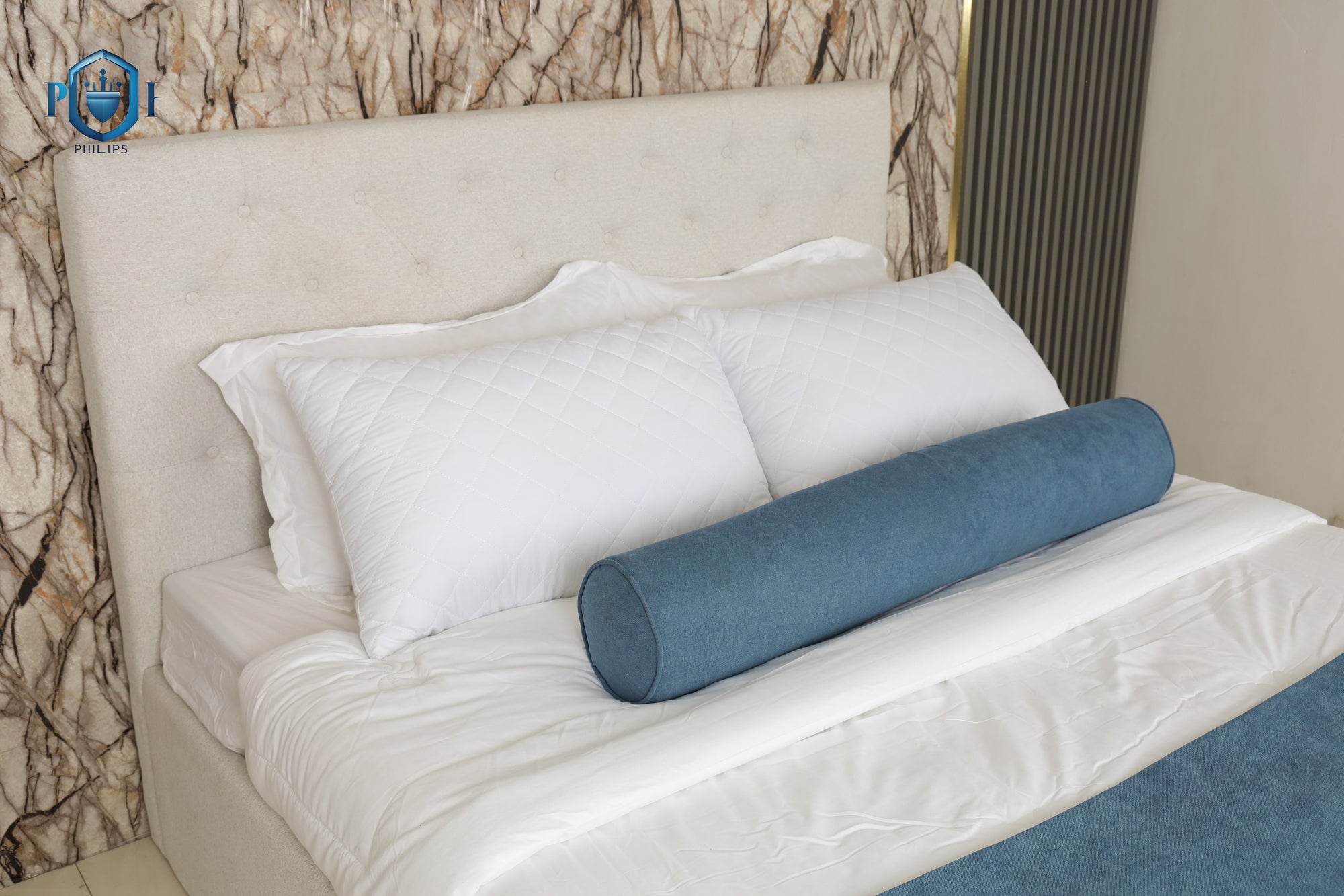 Luxury Elegant Double Beds Frame Wood