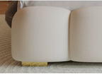 Modern Upholstered Lighted Bed with Storage Drawers Compartments.