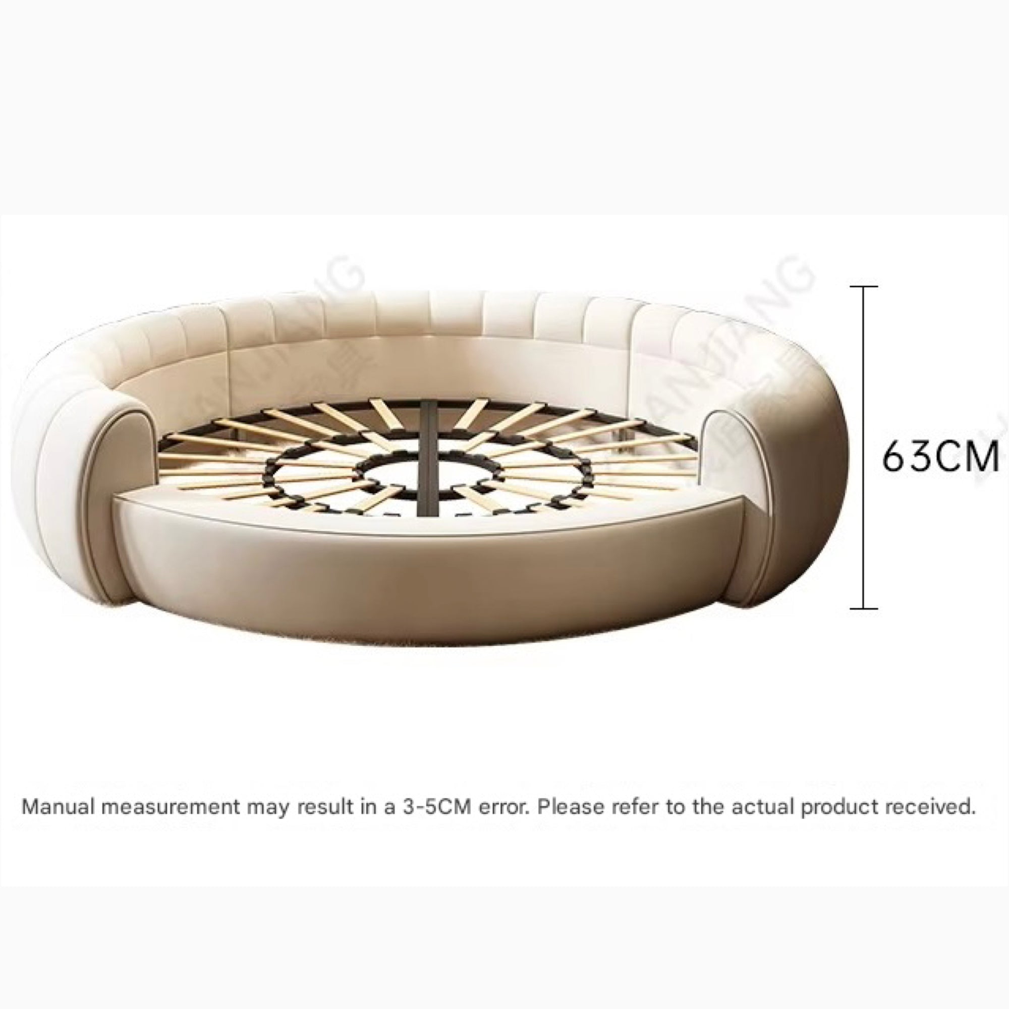 Premium Luxurious Round Bed.