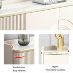 Contemporary Light Luxury Shoe Rack Cabinet – Modern Design for Living Rooms & Entryways