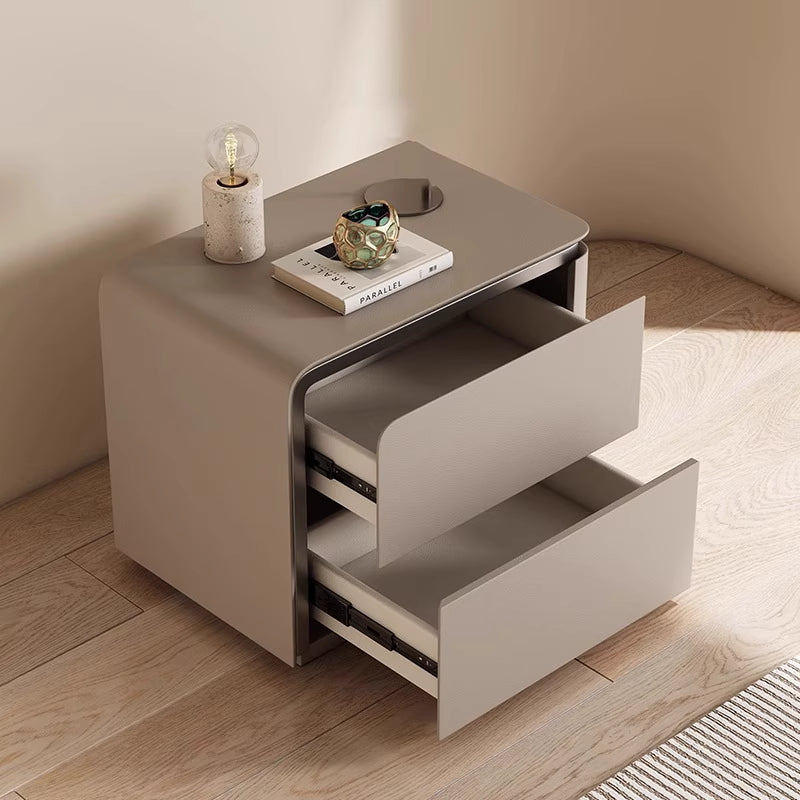 Simple Modern Night Table Storage Nordic Aesthetic Luxury Nightstand