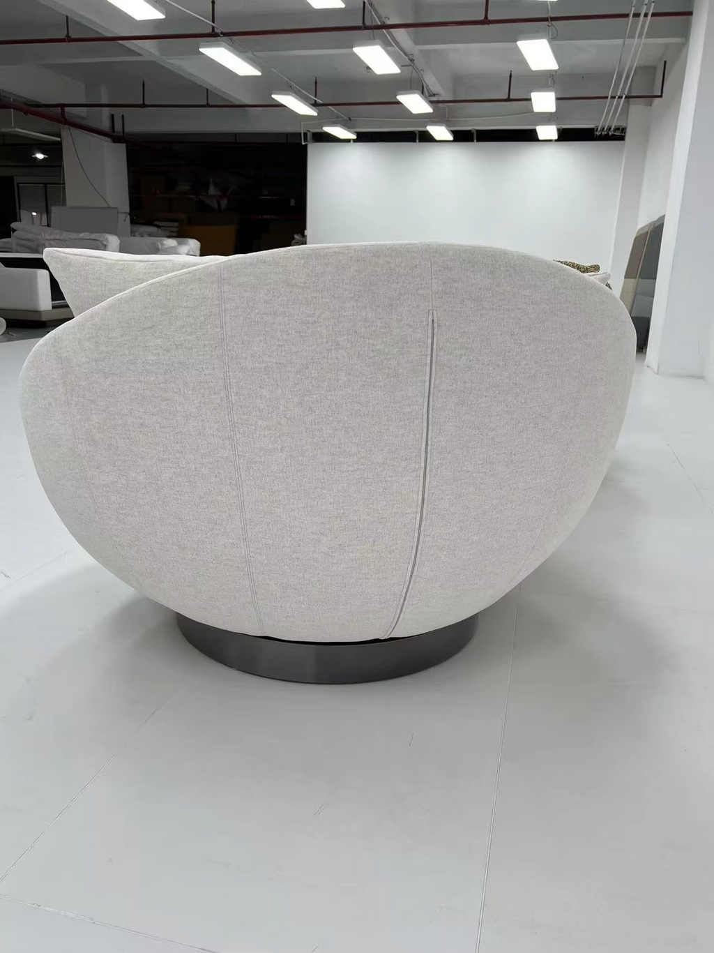 Luxury Nordic Modern Design Living Room Chair Fabric Lounge Chairs Lazy Single Seater Sofa