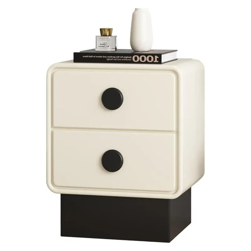 Minimalist Korean Style Bed Side Table With Storage