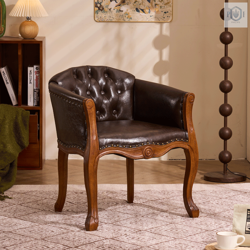 Vintage Sofa Chair Made With Solid Wood