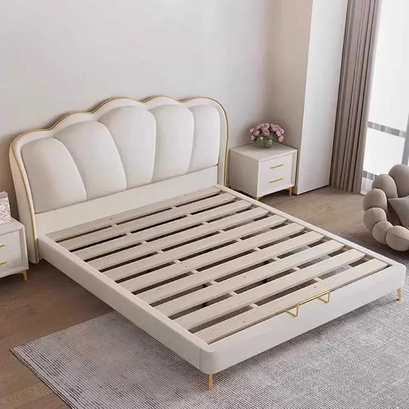 Aliana Luxury Bed Frame with Platfrom Headboard