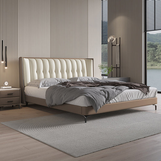 Bedroom Aesthetic Bed Italian Luxury Minimalist Leather