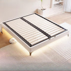 Flat Lighted Bed Frame.