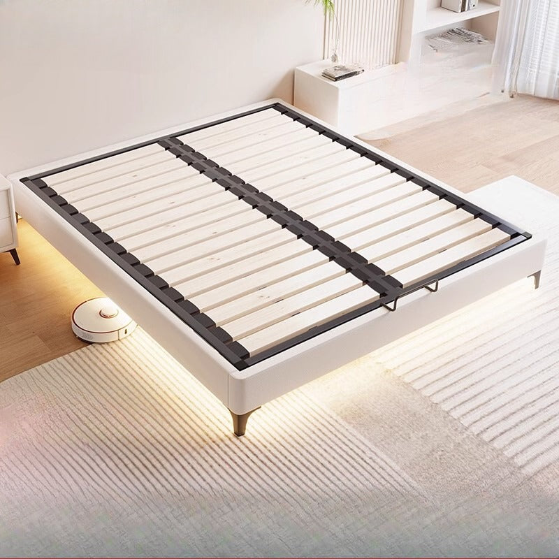 Flat Lighted Bed Frame.