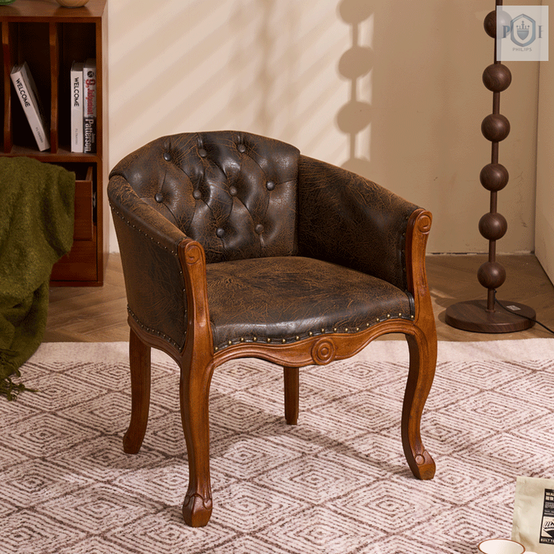 Vintage Sofa Chair Made With Solid Wood