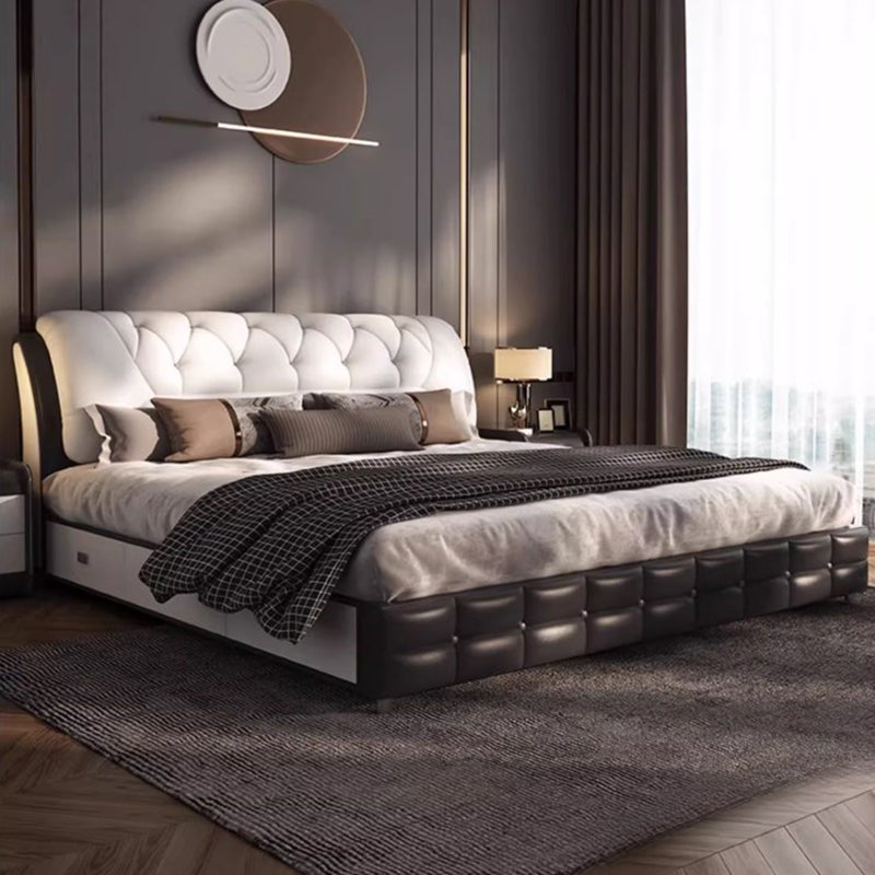 Tufted Luxury  Modern Bed Frame