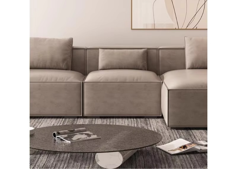 Fabric sofa, living room size, apartment type sofa