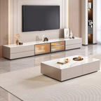 Trendy Elegant TV Stand for Living Room with Storage