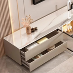 Trendy Elegant TV Stand for Living Room with Storage