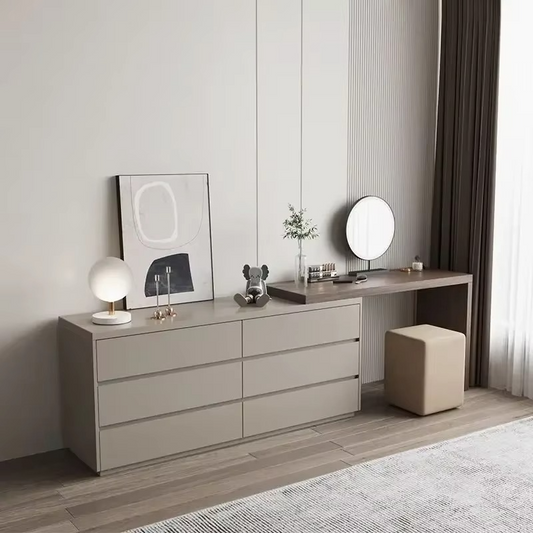Luxury Vanity Dressing Table Drawer Storage Modern Container Dressing Table