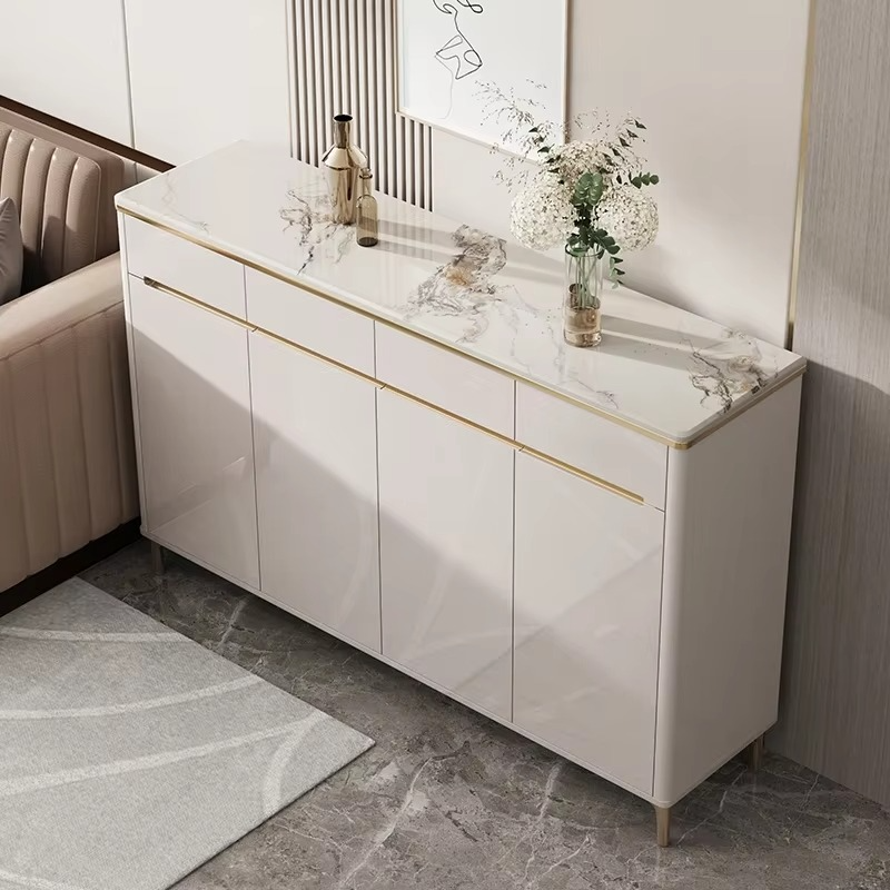 Modern Shoe Cabinet Closed Rack Living Room Shoes Cabinet Storage System