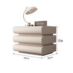 French Design Nightstand Modern Nordic Drawers Organizer Nightstand Storage Bedroom