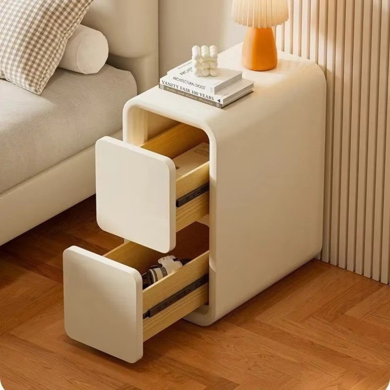 Bedside Cabinet Light Solid Wood Table Nightstands
