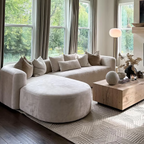 Modern L Shaped Velvet Sofa with Chaise Minimalist Style Comfy Sectional Sofas for Living Room Apartment