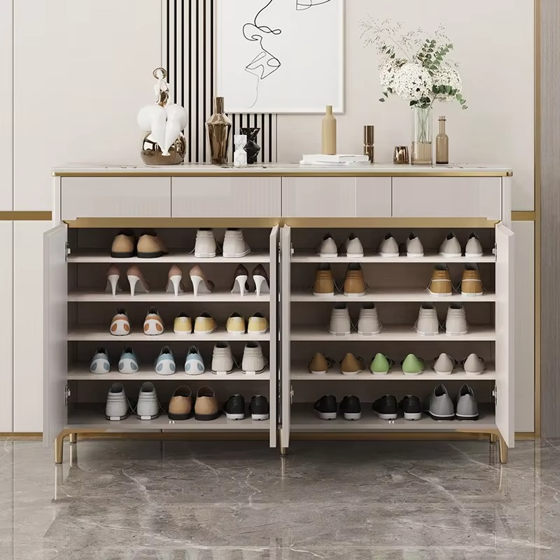 Modern Shoe Cabinet Closed Rack Living Room Shoes Cabinet Storage System