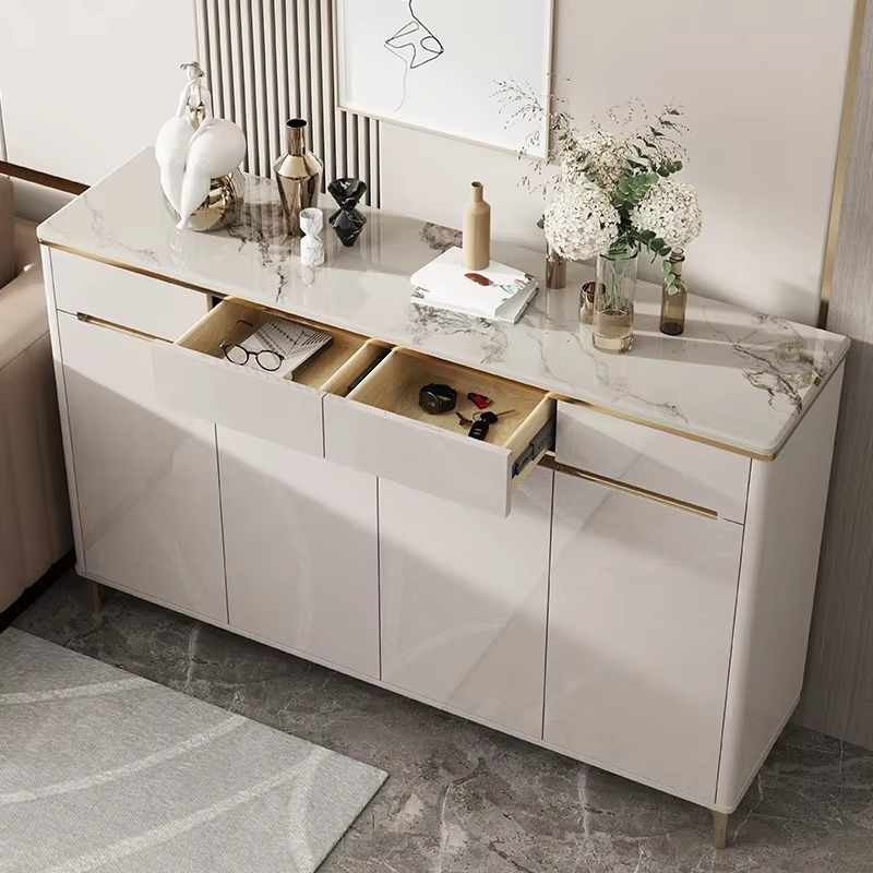 Modern Shoe Cabinet Closed Rack Living Room Shoes Cabinet Storage System