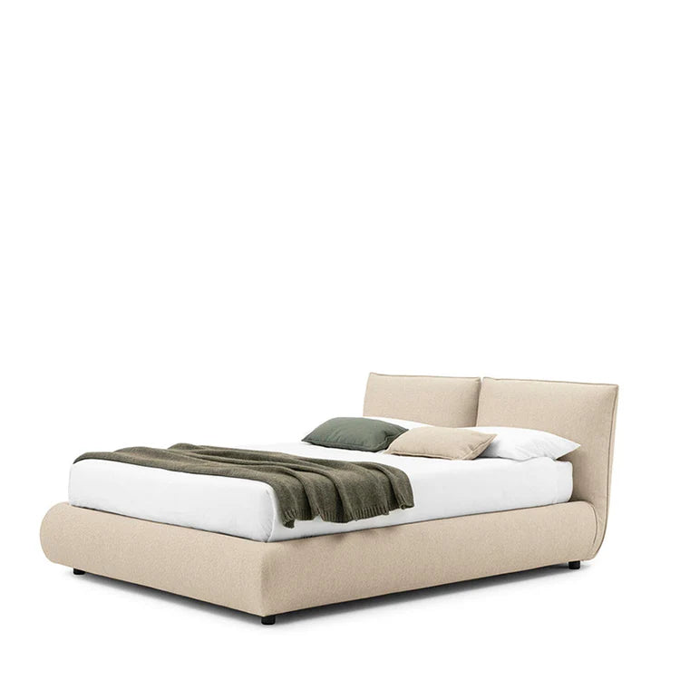 Modern Minimalist Upholstered Bed.