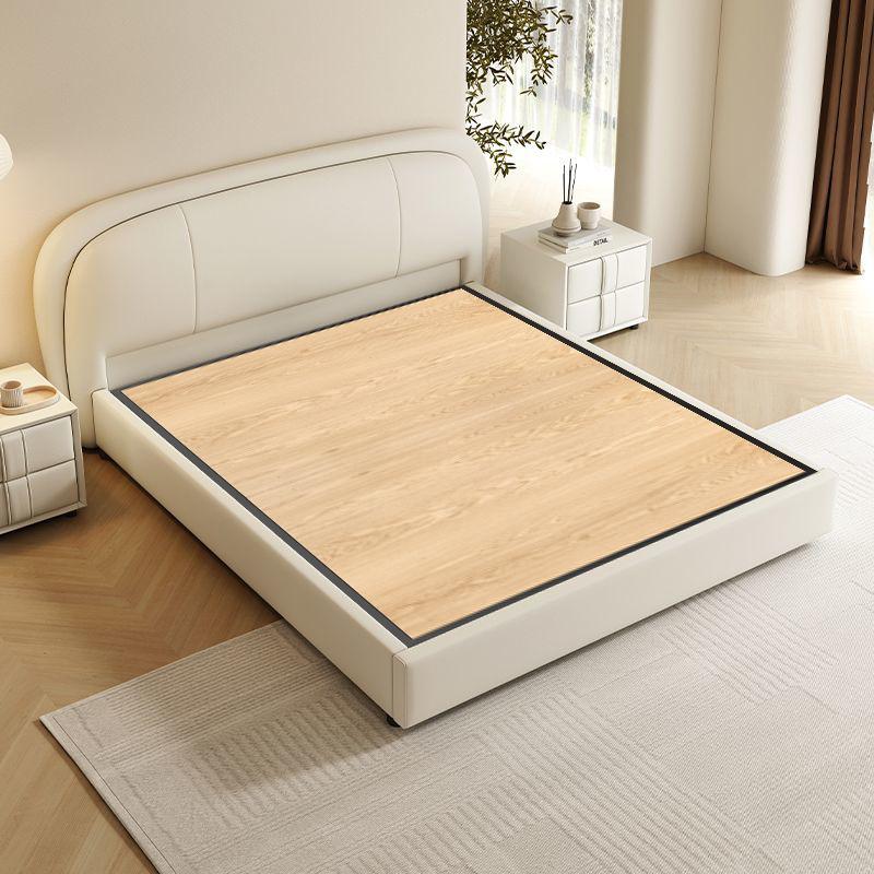 Aurora Minimalist Upholstered Bed Frame.