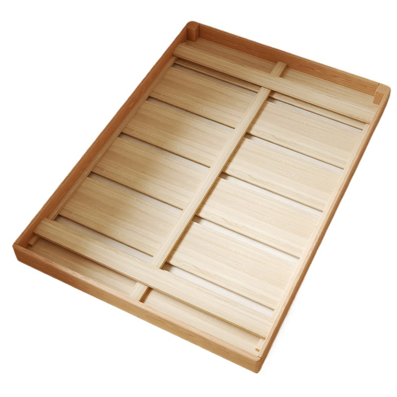Minimalist Korean Style Wood Double Bed Frame