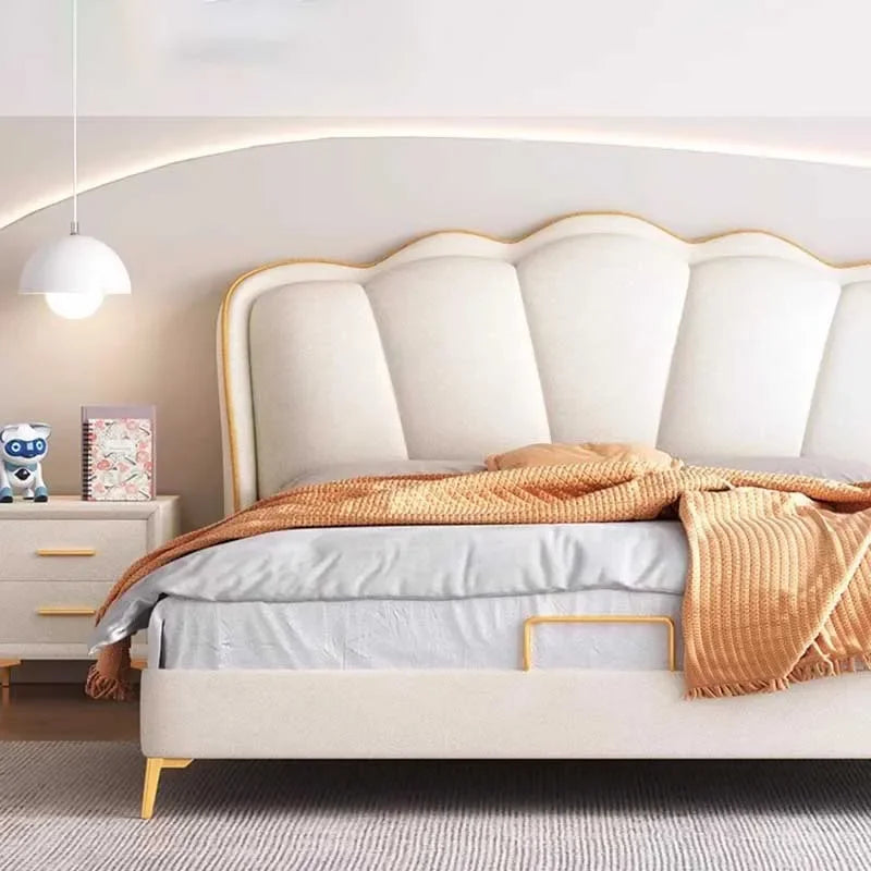 Aliana Luxury Bed Frame with Platfrom Headboard