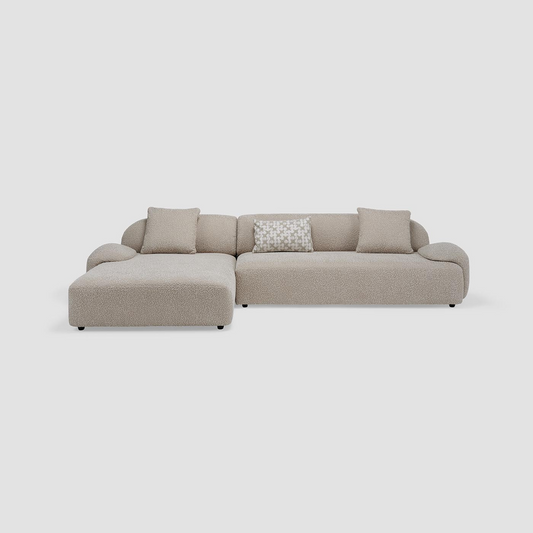 Sectional Sofa, Fully Upholstered in Fabric