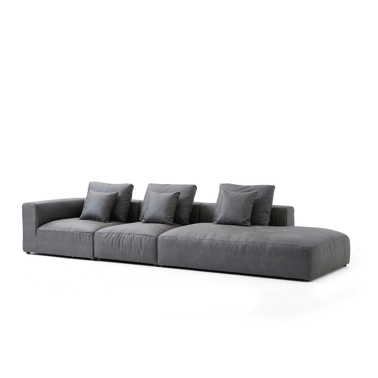 European Nordic Living Room Couch Furniture Leathaire Fabric Hotel Sofa Minimalist Sofa