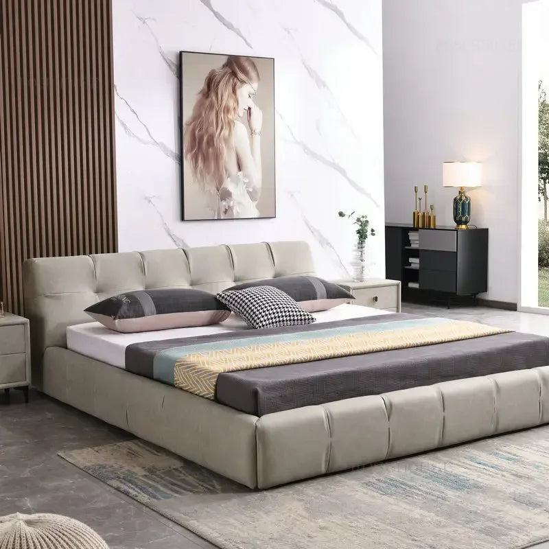 Italian Elegant Style Bed Frame.